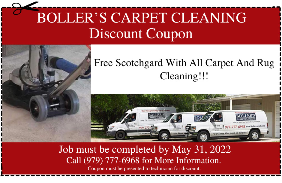 Carpet Cleaning Discount May