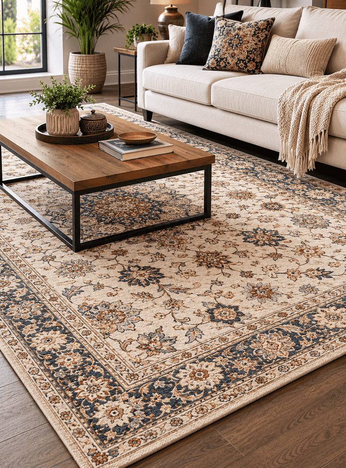 Professional area rug cleaning