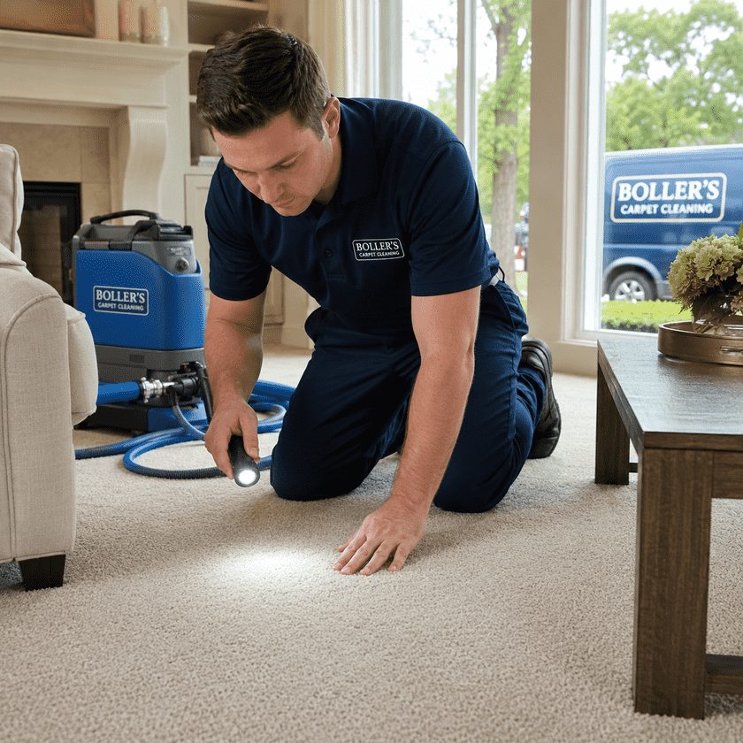 Boller's professional carpet and rug cleaning services
