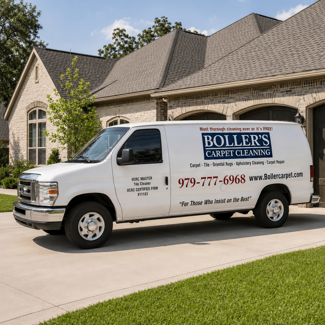 Boller's oriental rug cleaning in Bryan-College Station
