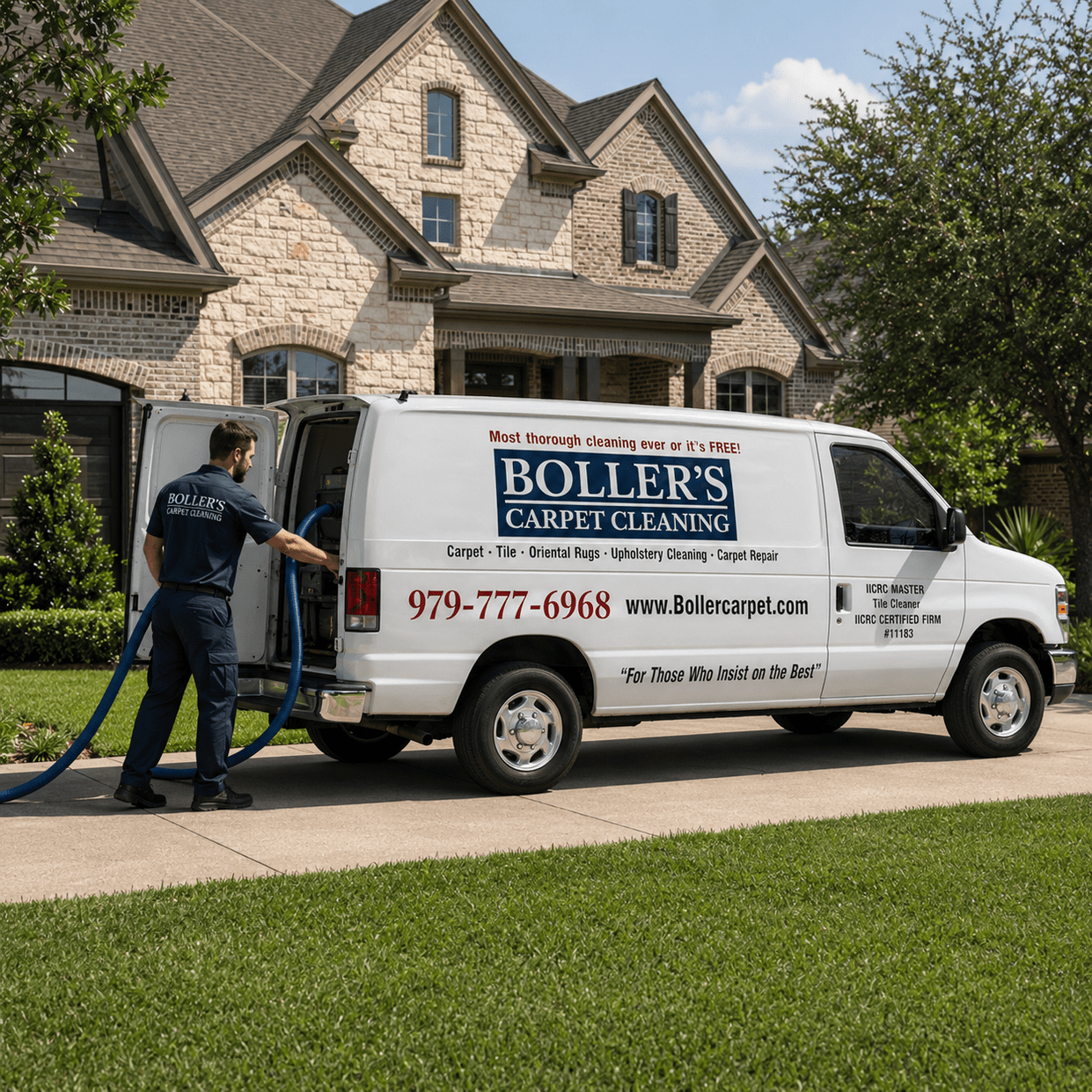 Commercial carpet cleaning in Bryan-College Station