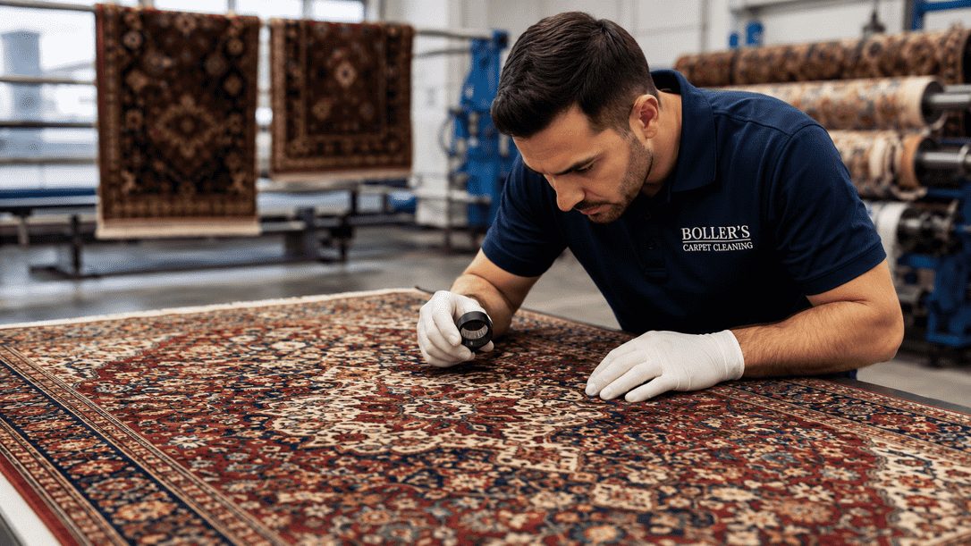 Boller's certified rug cleaning specialists