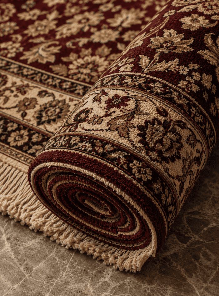 Gentle wool rug cleaning