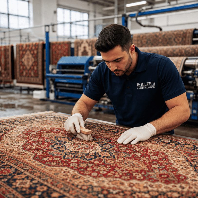 Boller's specialized Persian rug cleaning